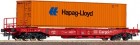 66596 Roco Flat car with 40' container "Hapag-Lloyd"